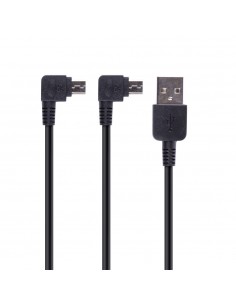 Cable recarga MicroUSB doble