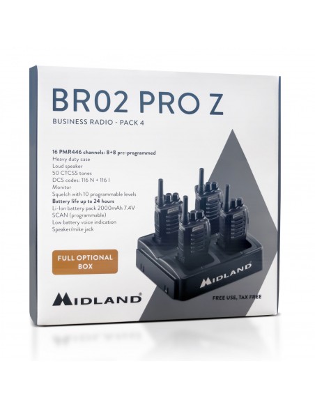 BR02 PRO Z pack 4 unidades