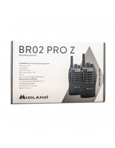 BR02 PRO Z pack 2 unidades