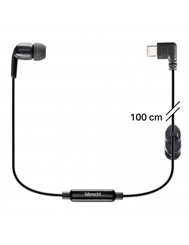 Auricular intraural Tectalk biz 100cm