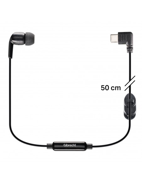 Auricular intraural Tectalk biz 50cm