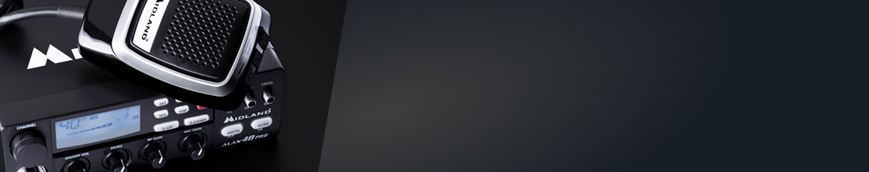 Imagen de una radio CB Midland