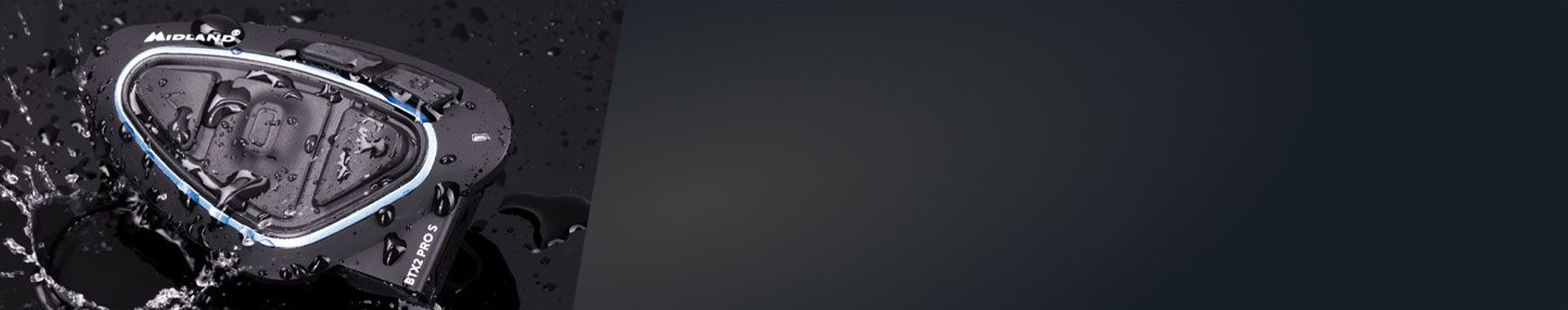 Intercomunicador Midland en un casco