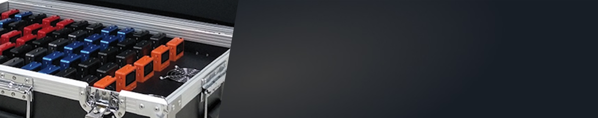 Malet&iacute;n de walkies para guias tur&iacute;sticos